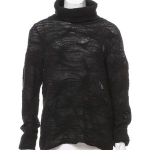 Chanel Alpaca Blend Turtleneck Sweater